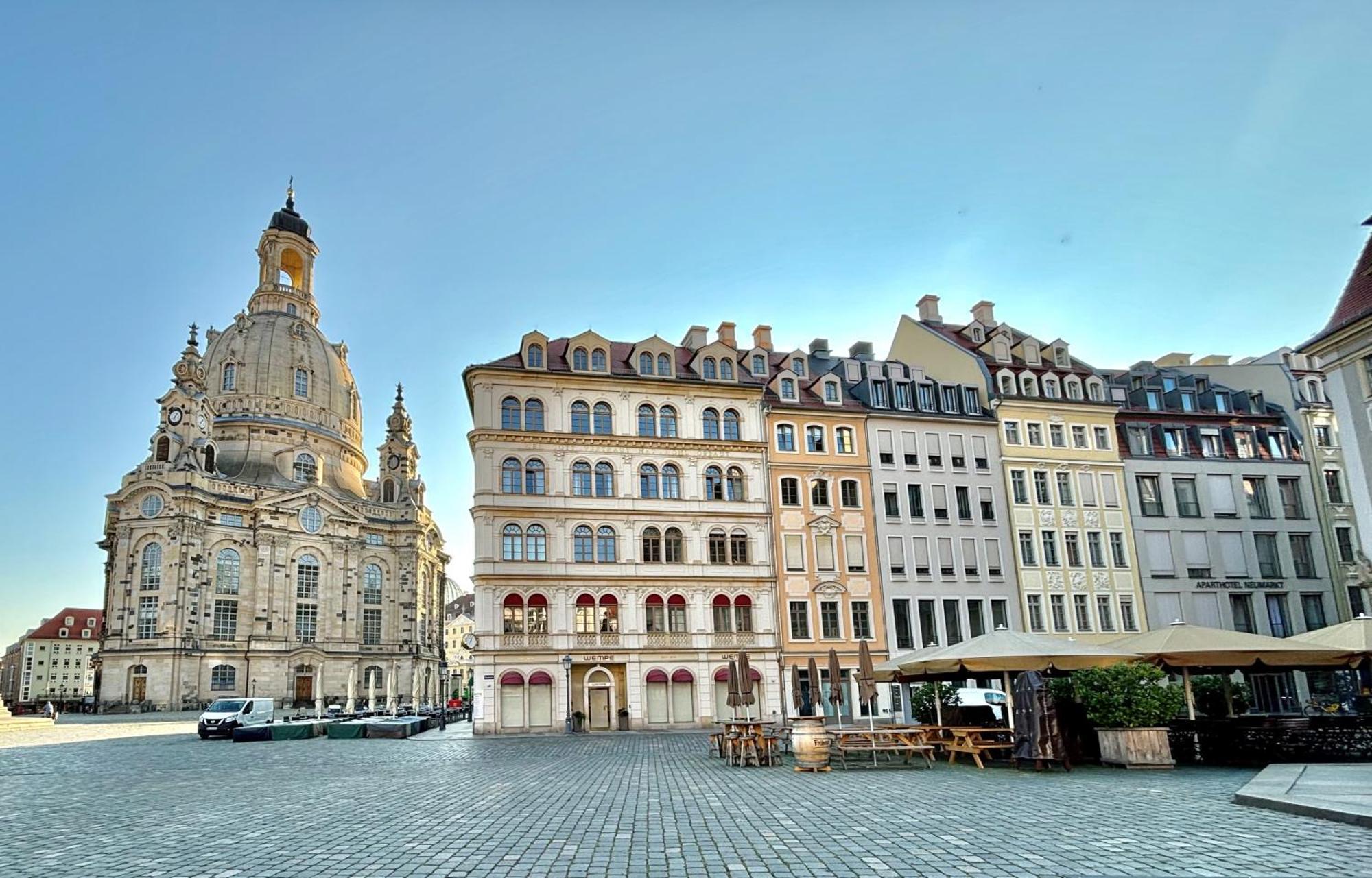 Familienapartment Am Neumarkt Lll Dresden Exterior foto